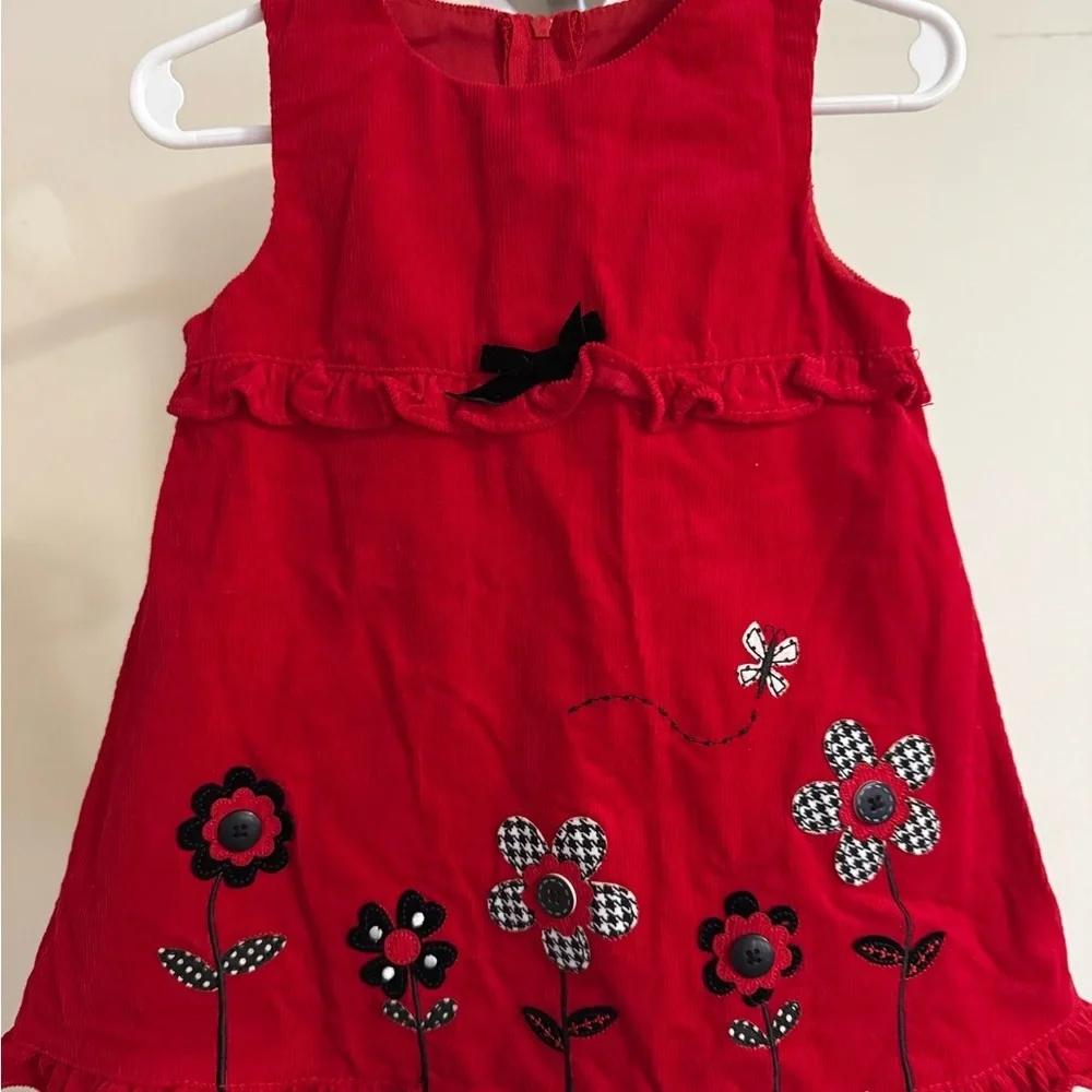 Red Corduroy Jumper